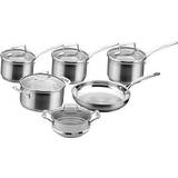 Scanpan Impact 6 Piece Cookware Set with lid 4 Parts