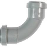 Polypipe Swept Bend 91 1/4 Degrees 40mm Grey