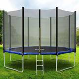 Trampolines Trampoline 14ft with Safety Nets, Ladder and Anchor Kit, Outdoor Trampoline for Adults/Kids, Kids Trampoline, Garden trampoline
