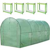Greenhouses Polytunnel Greenhouse Walk Galvanised Racking Garden Grow Tent