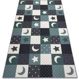 Blue Rugs Rugsx - Carpet for kids STARS children's