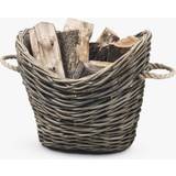 Firewood Baskets Joules Clothing Wicker Log Basket