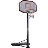 Yaheetech 43-inch Portable Basketball Hoop for Outside red