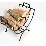 Ivyline Iron Linear Log Basket