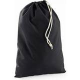 Cotton Bag Accessories Westford Mill (XL, Black) Cotton Stuff Bag 0.25 To 38 Litres