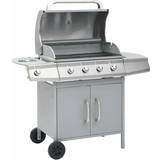 BBQs Gas Barbecue Grill 4+1 Cooking Zone
