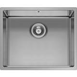 Enza Single Bowl Undermount and Inset Chrome
