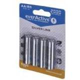 Battery Chargers - Silver Batteries & Chargers everActive Rechargeable batteries Ni-MH R6 AA 2000 mAh Silver Line 2 pieces