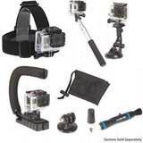 Sunpak 090729612974 Action Camera Accessory Kit - Black