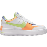 Nike Air Force 1 - Orange - Women Shoes Nike Air Force 1 Shadow W - White/Peach Cream/Light Liquid Lime/White