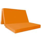 Orange Bed Linen Visco Therapy Double Badenia Folding ZBed Mattress Mattress Cover Orange