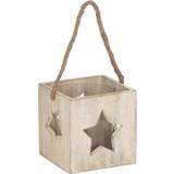 Candle Holders Hill Interiors Washed Wood Large Star Tealight Candle Holder Candle Holder
