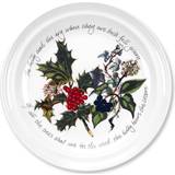 Multicoloured Dishes Portmeirion Holly And Ivy Dessert Plate 21cm