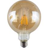 LED Lamps 2 x 6W ES E27 Warm White LED Filament Giant Globe Bulbs