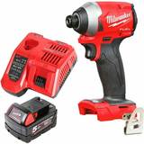 Milwaukee Drills & Screwdrivers Milwaukee M18FID2 18v M18 Fuel Impact Driver With 1 x 5.0Ah Battery & Charger