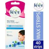 Veet strips Veet Face Wax Strips With Easy-Gel For Sensitive Skin Strips