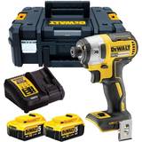 Screwdrivers Dewalt DCF887N 18V Brushless Impact Driver with 2 x 5.0Ah Batteries & Charger in TSTAK
