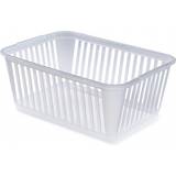 Baskets on sale Whitefurze Clear, Large Small Large Rectangle Kitchen Office Study Basket