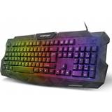 Dynamode Keyboards Dynamode Compoint CP-K8800 Gaming Keyboard with Multi-Coloured Lighting
