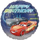 Amscan 3536601 Cars Happy Birthday foil Balloon