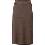 Cashmere Skirts Busnel Cadia Skirt - Chocolat