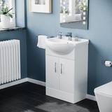 Sink Vanity Units Nes Home Dyon (FP-C550FS-W-SET+)