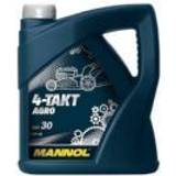 Motor Oils & Chemicals Mannol 4L 4-Takt Agro SAE Motor Oil