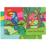 Munchkin Placemats Munchkin Story Mat, BPA Free Disposable Placemats for Kids, 18 Pack, 2 Designs