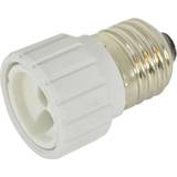 White Extension Sockets Lyyt E27-GU10 Lamp Socket Converter White