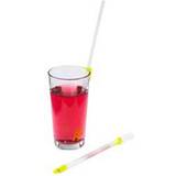 Straws NRS Healthcare Pat Saunders One Way Drinking Straws Mixed Pack Of 2 180 Mm (7 Inches) & 250 Mm (10 Inches)