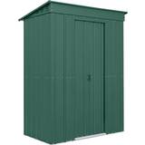 Lotus Outbuildings Lotus 5x3 Heritage Green Metal Pent Shed Heritage (Building Area )