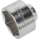 Filter Accessories Sealey SX113 32mm 3/8"Sq Drive Low Profile Oil Filter Socket