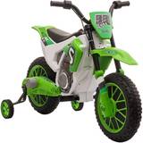 Rubber Tyres Electric Ride-on Bikes Homcom Electric Motorbike Ride On 12V
