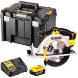 Dcs391 Dewalt DCS391N 18V 165mm Premium Circular Saw with 1 x 5.0Ah Battery & Charger in Case:18V