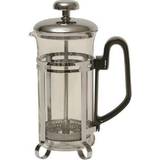 Genware 3-Cup Economy Cafetiere Chrome 300ml/11oz