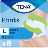 Moisturizing Incontinence Protection TENA Pants Plus Large 8-pack