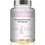 Pets Simply Supplements VitaPaws Evening Primrose Oil 500mg Dogs 90 Soft Gel