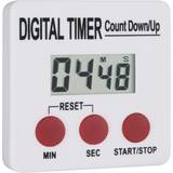 White Kitchen Timers Nisbets Magnetic Countdown Kitchen Timer 7cm