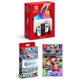 Nintendo switch oled Nintendo Switch Oled Switch Oled &Amp; Nintendo Switch Sports Mario Kart