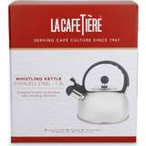 La Cafetiere Stainless Steel Whistling Stovetop