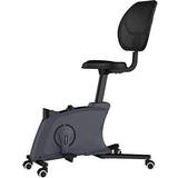 Flexispot Desk Bike Chair Sit2Go Home Workstation Stand up Folding Exercise Desk Cycle Height Adjustable Office Desk Stationary Exercise