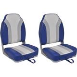 VidaXL Hammock Tents Camping & Outdoor vidaXL Foldable Boat Chairs 2 pcs High Backrest