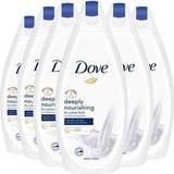 Dove Bath & Shower Products Dove Body Wash Sulfate-free Deeply Nourishing Instantly Soft Skin, 6x450ml