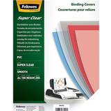 Binding Supplies on sale Fellowes Clear PET Binding Cover