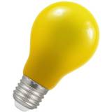 Yellow LED Lamps Crompton Lamps LED GLS 1.5W E27 IP65 Yellow