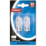 Eveready Halogen Lamps Eveready Cap G9 40w Clear Bl X2