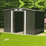 Outbuildings Ground Level Metal Garden Shed (Building Area )