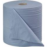 2Work 2-Ply Forecourt Roll 400m Blue Pack of 2 CT34137