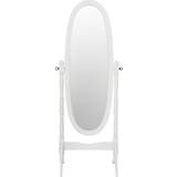 Mirrors SECONIQUE Contessa White Cheval Mirror Wall Mirror