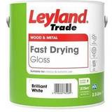 Leyland Trade Fast Drying Gloss Paint White 0.75L